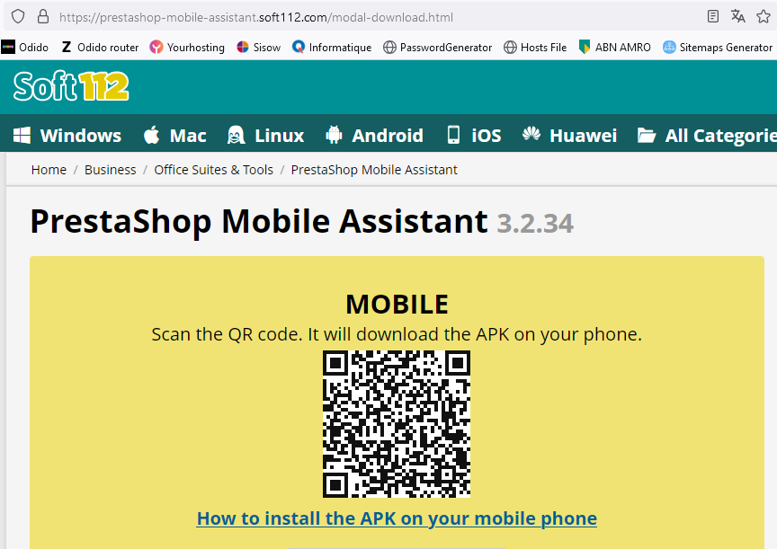 PrestaShop Mobile Assistant 3