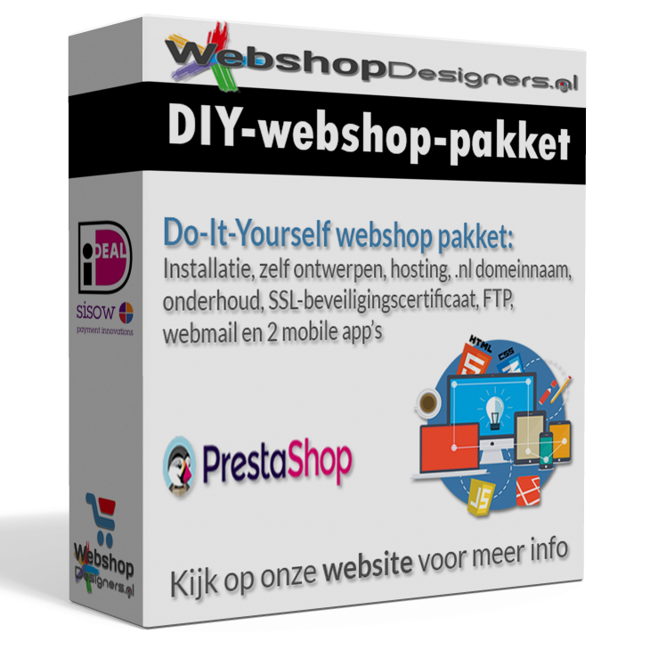 Do-it-yourself-webshop-pakket