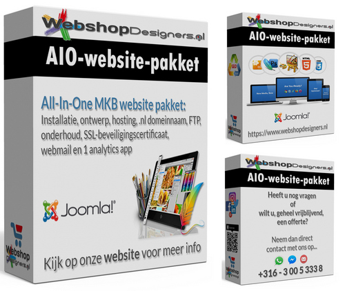 stappenplan All-In-One-website-pakket