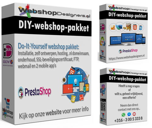 stappenplan Do-It-Yourself-webshop-pakket